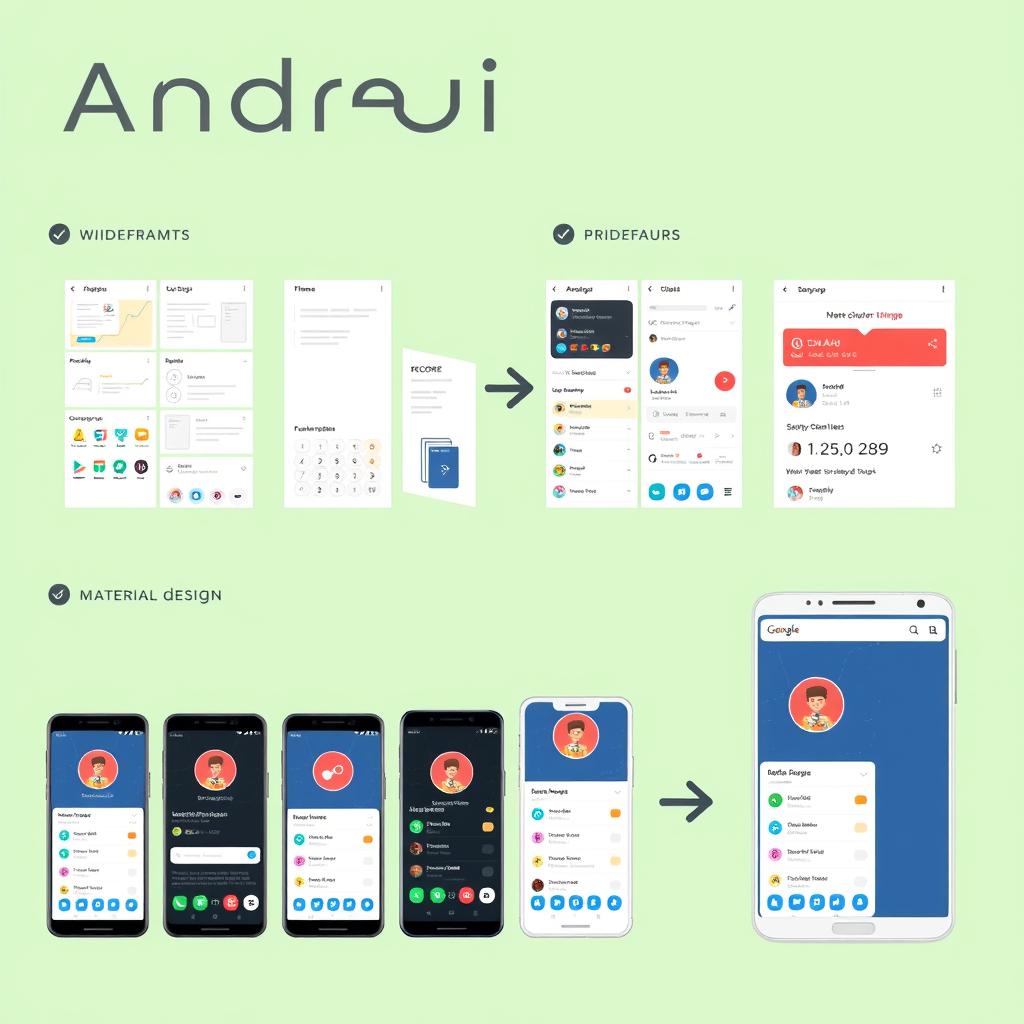 Android UI/UX design process Android UI/UX design process