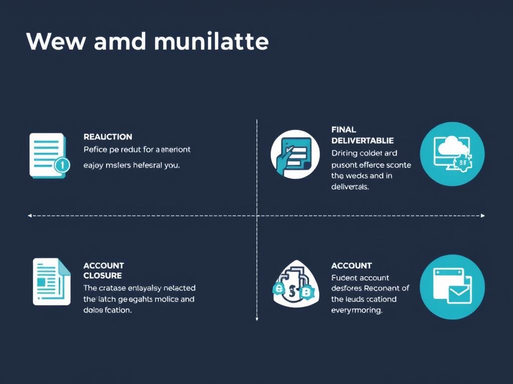 Contract termination process for Web and Mobile Apps Development