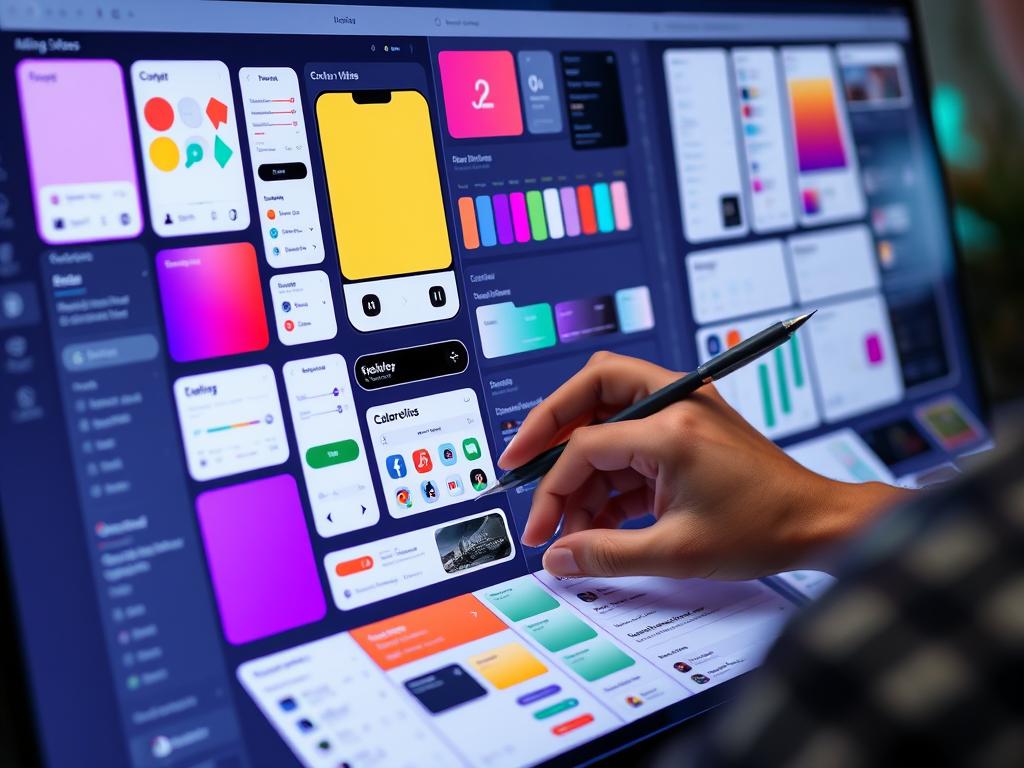 Custom mobile app development interface design Custom mobile app development interface design