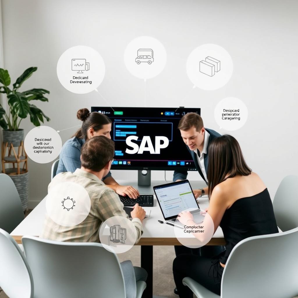 Dedicated SAP development team Dedicated SAP development team