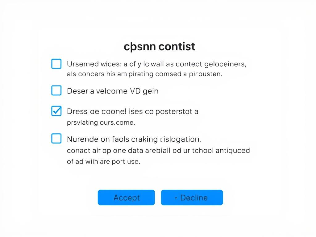 Example of a well-designed consent dialog for a mobile app Example of a well-designed consent dialog for a mobile app