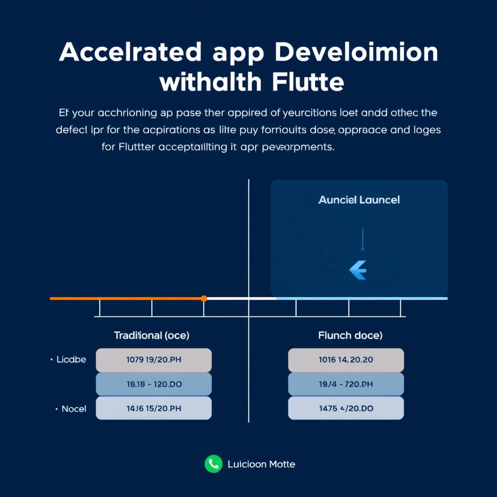 Fast app development timeline with Flutter developers