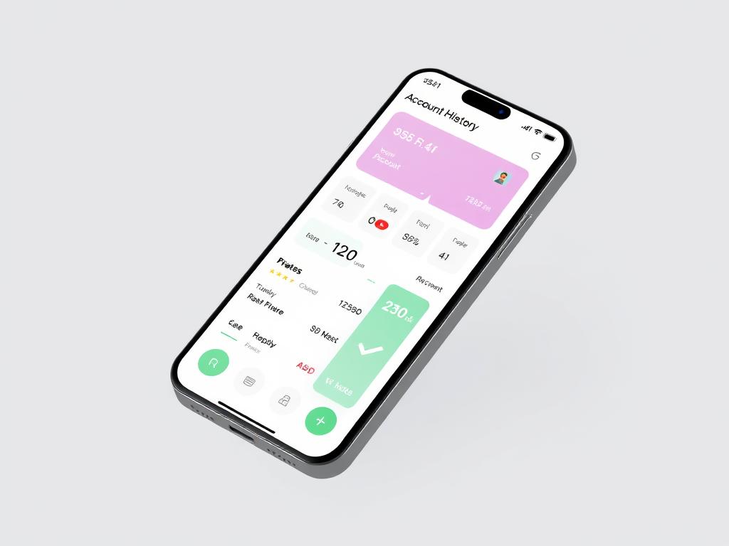 Fintech mobile banking application