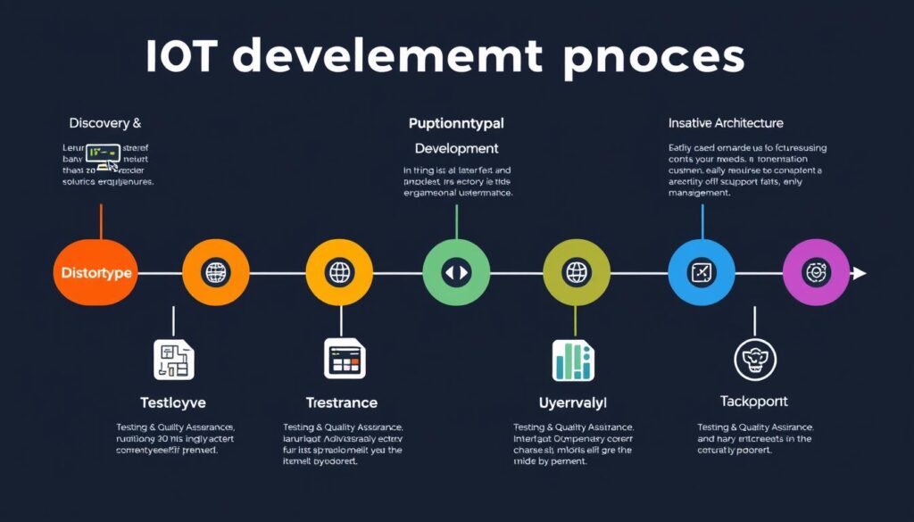 IoT development process workflow IoT development process workflow