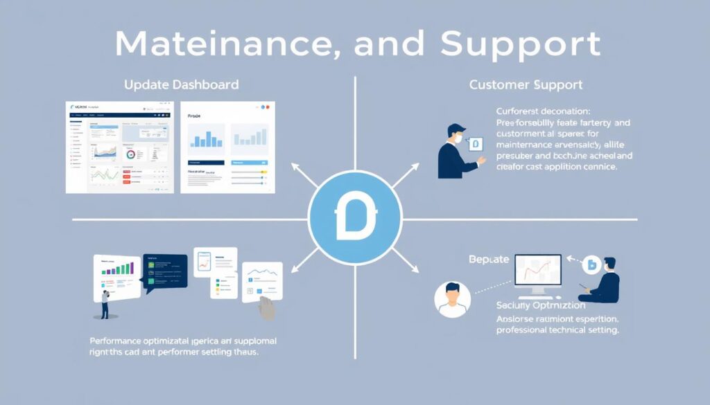Ongoing maintenance and support for mobile applications
