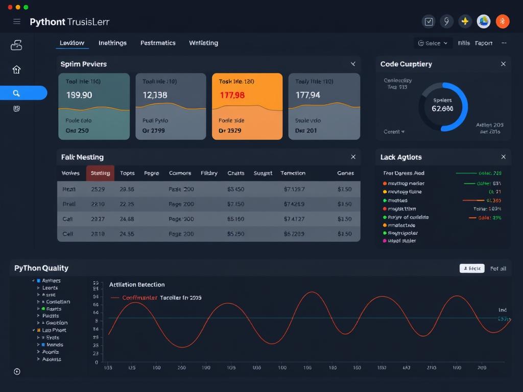 Python development project management dashboard Python development project management dashboard