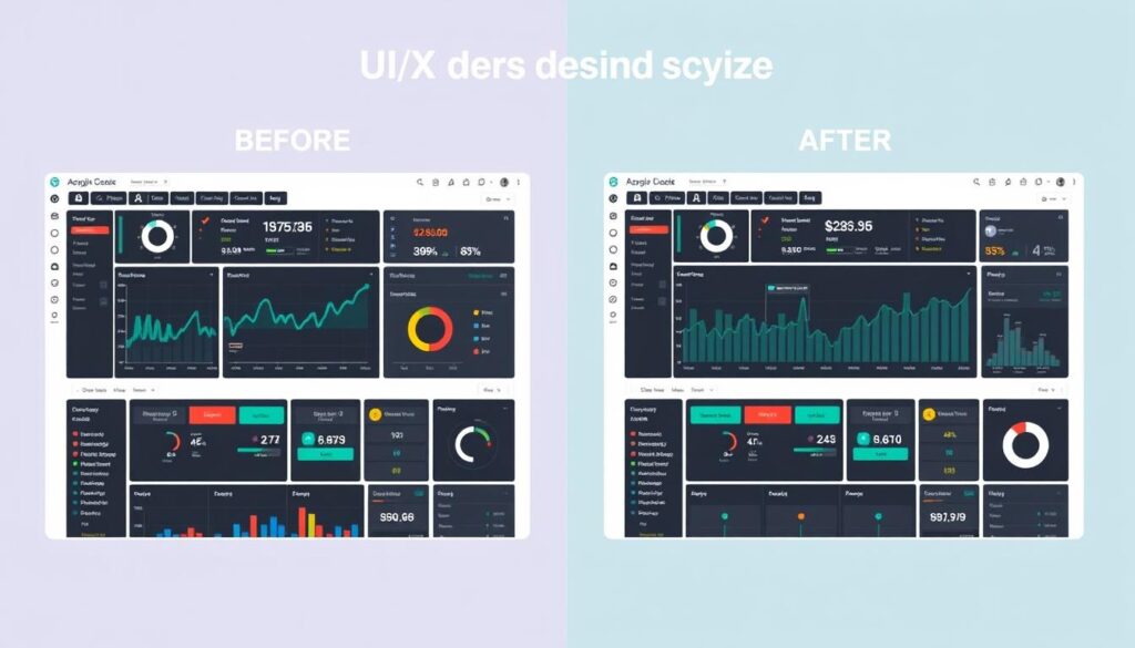 SaaS platform UI/UX design case study showing dashboard redesign SaaS platform UI/UX design case study showing dashboard redesign