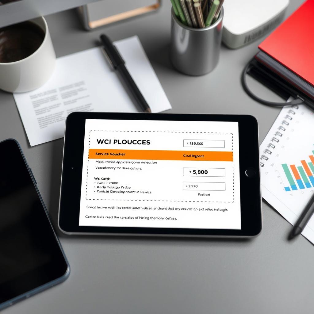 Service credit voucher for web and mobile apps development services